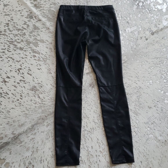 Blank NYC Vegan Pull On Leggings Black Sz27 - Picture 8 of 11